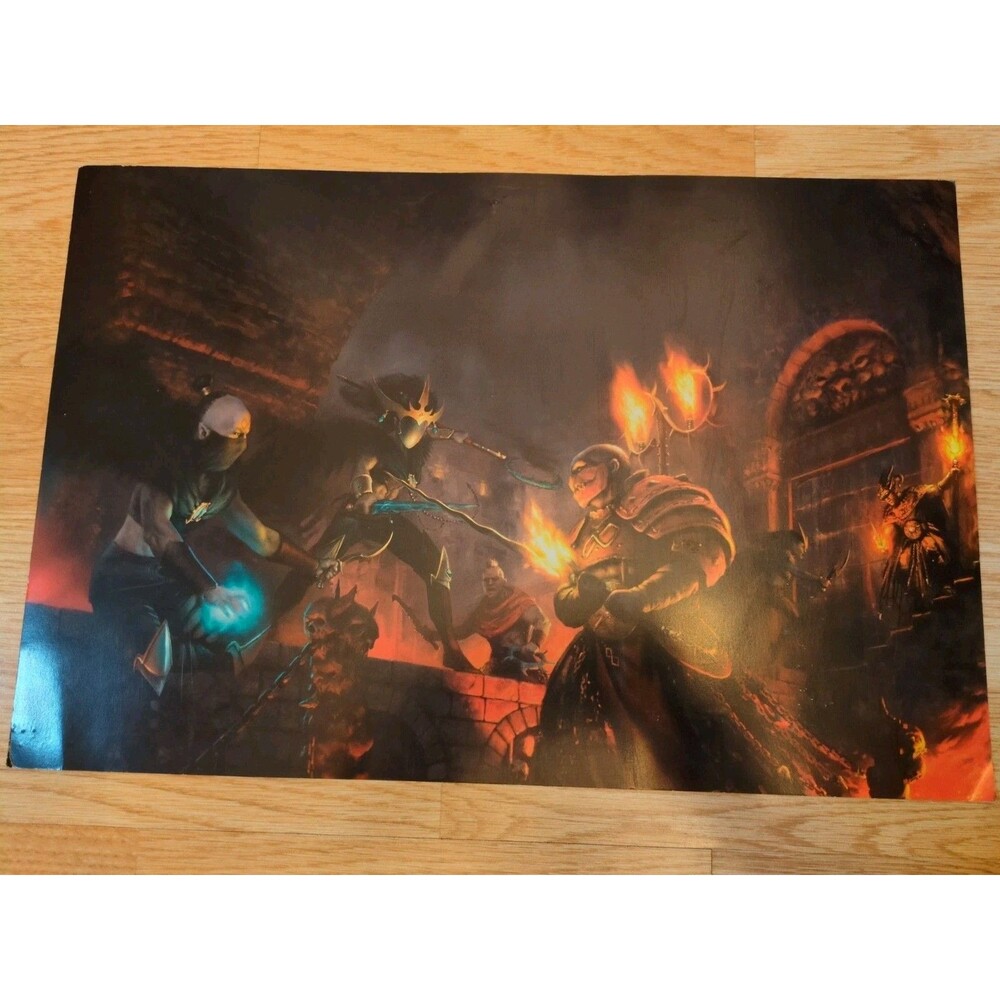 2020 Warhammer Age Of Sigmar Warcry Promotional Poster 17" X 11"